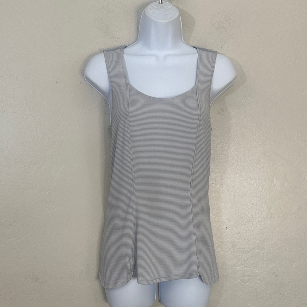Lululemon Athletica Light Gray Tank Top